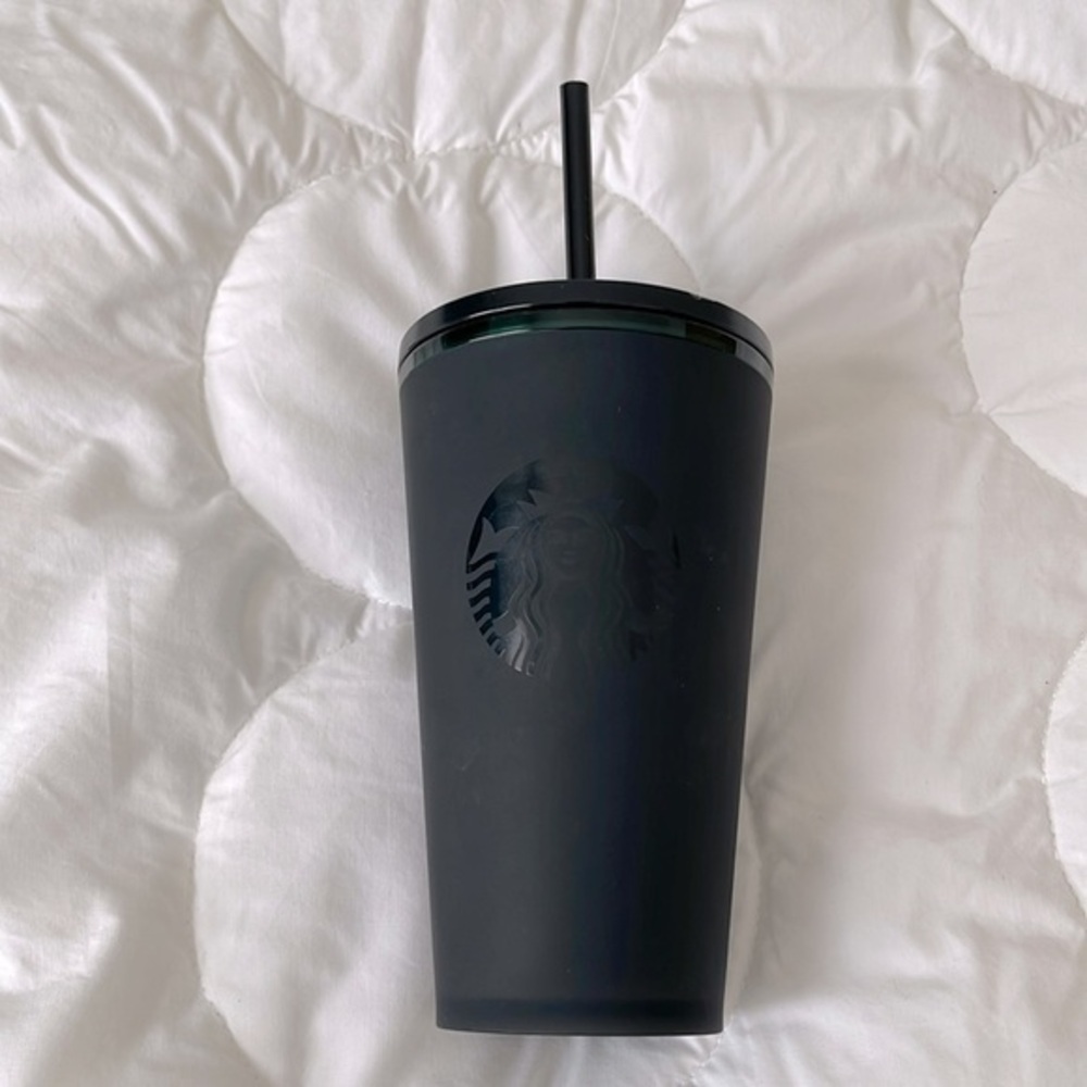 Starbucks Matte Dark Hunter Green Grande Cold Cup